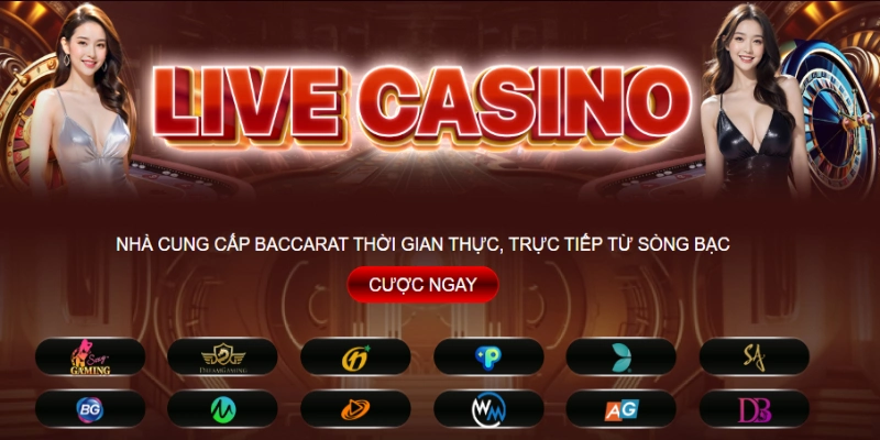Live casino đậm chất Macau với dàn dealer quyến rũ